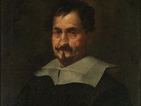 GG 498  GG 498, Spanisch, 17. Jh.(?), Bildnis eines Herrn (eines Malers?), Leinwand, 72 x 60 cm : Portrait